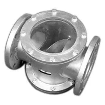 Double Window Sight Flow Indicator